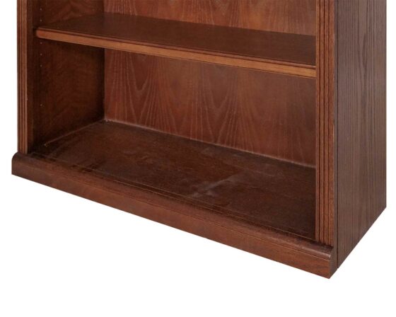 Huntington Bookcase details in Burnish Finish