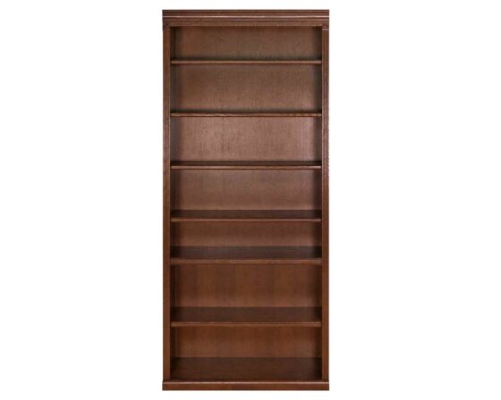 Huntington 84" H Bookcase in Burnish Finish