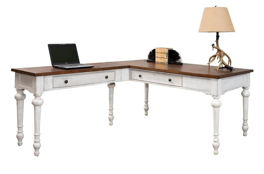 Open L Shaped Desk – Martin Furniture