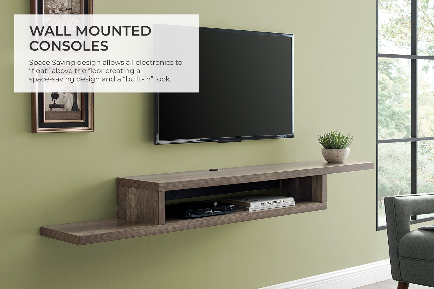Wall Mounted Console For Small Dining Room