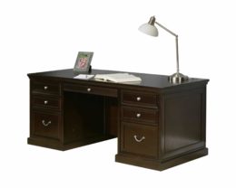 fulton double pedestal executive desk