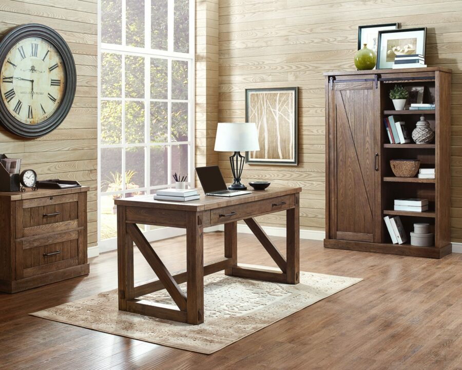 arona desk bookcase and console