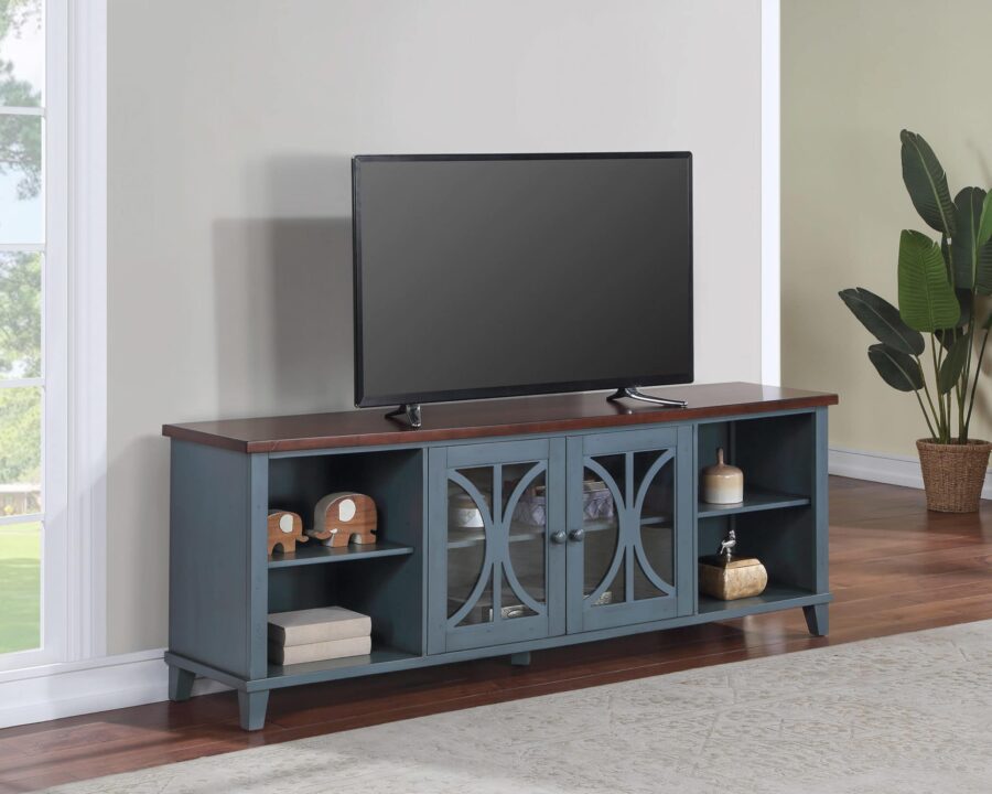 80 tv console table