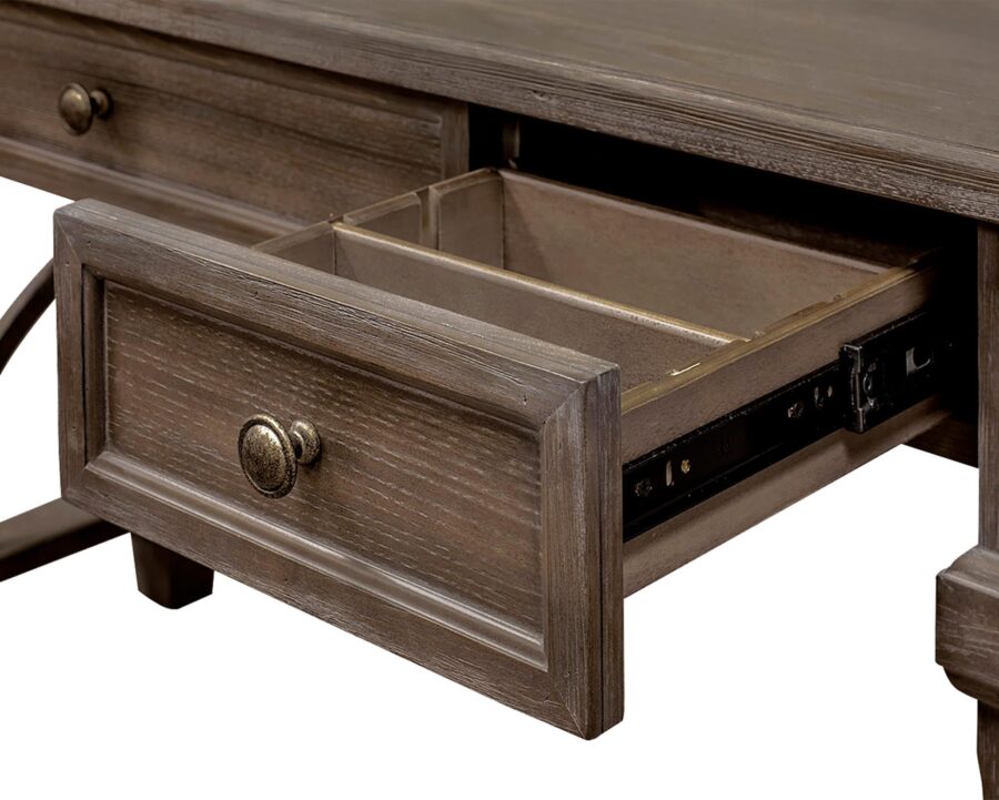 carson wood writing desk