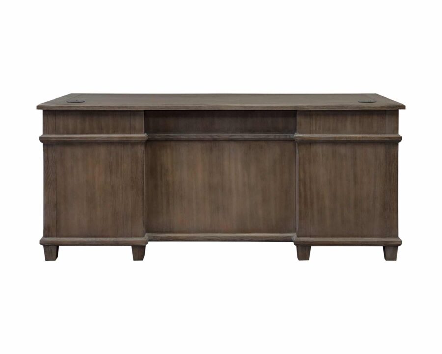 martin furniture double pedestal desk