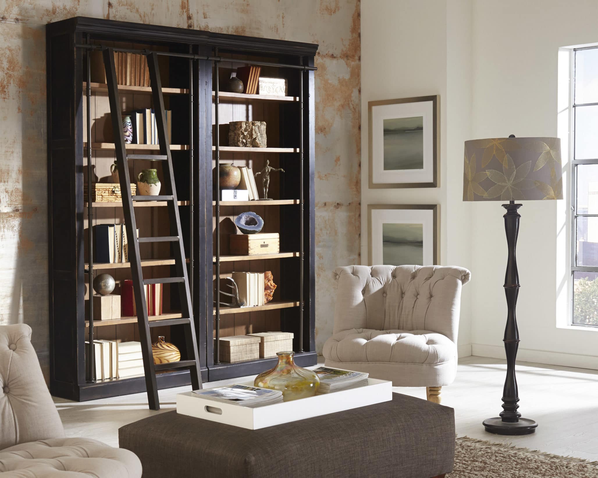 94 Tall Bookcase Martin Furniture   IMTE402 4094x2 RSW Scaled 