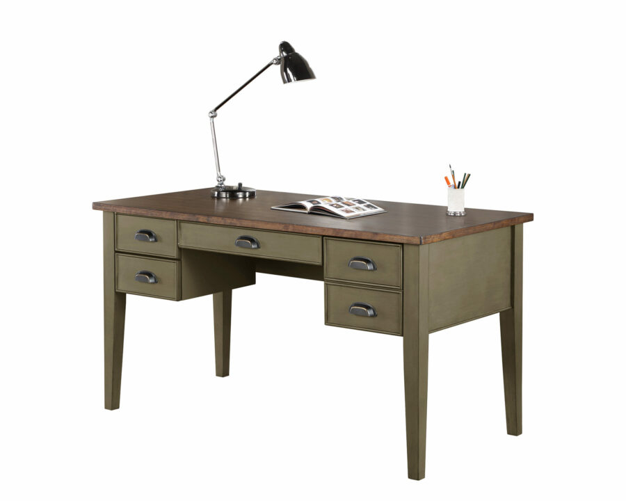 Half Pedestal Desk – Martin Furniture