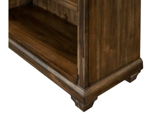 Porter Collection - Open Bookcase corner detail