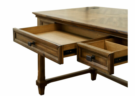 Porter Collection - Writing Desk open drawers