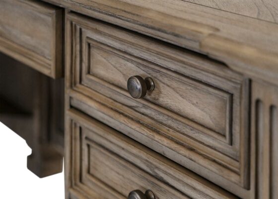 Bristol Open L-Desk Drawer Detail