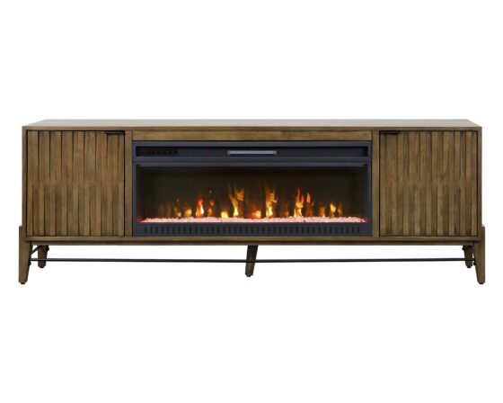 Delray 81" Fireplace Console