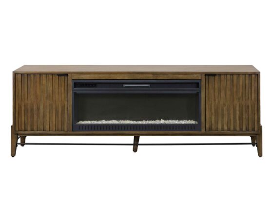 Delray 81" Fireplace Console