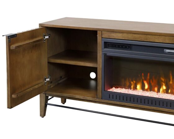 Delray 81" Fireplace Console