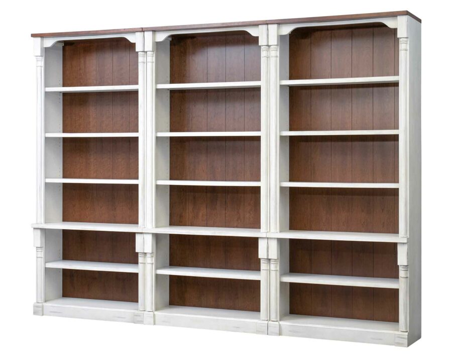 Durham Three Tall Bookcases