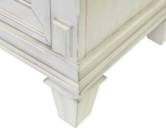 Hartford White Fireplace Console