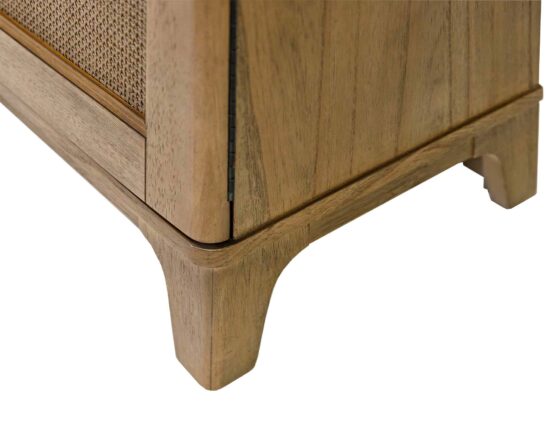 Quincey Arch-Shaped Bar Cabinet