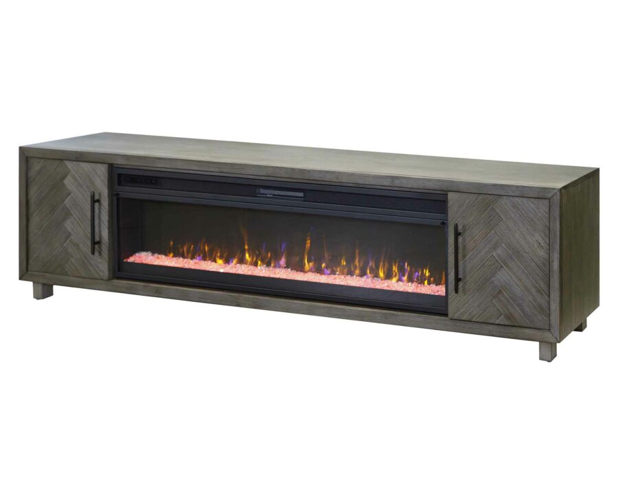 Palisades 96" Fireplace Console