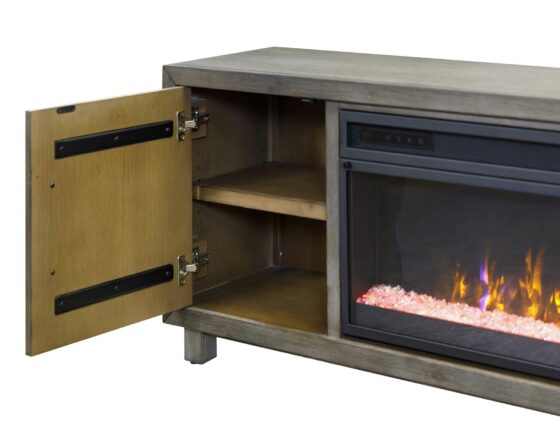 Palisades 96" Fireplace Console