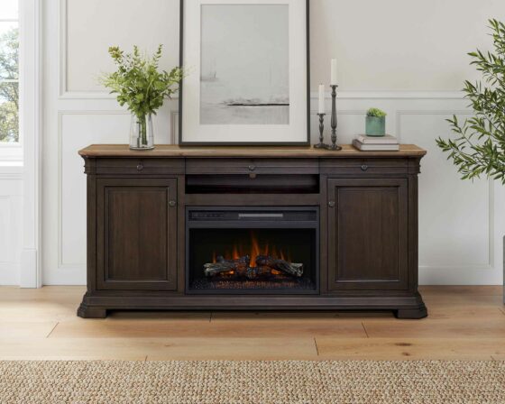 Sonoma Fireplace Console