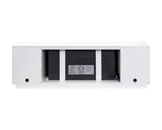 Uptown White 76" Fireplace Console