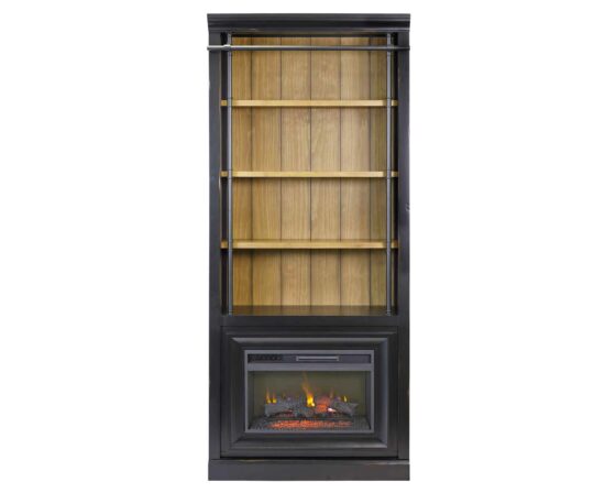 Toulouse Fireplace Bookcase