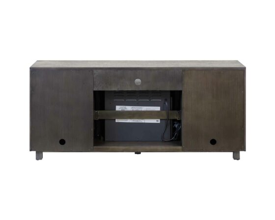 Palisades Charcoal 67" Fireplace Console