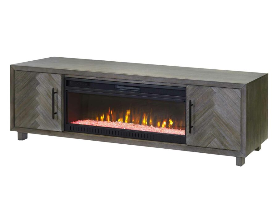 Palisades 80" Fireplace Console