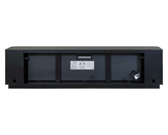 Uptown Black 96" Fireplace Console