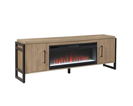 Mason 80" Fireplace Console