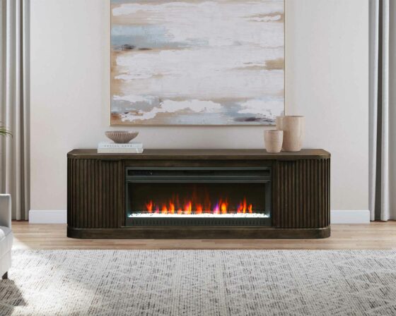 Tulane 76" Fireplace Console