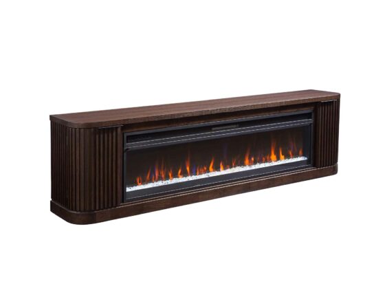 Tulane 84" Fireplace Console