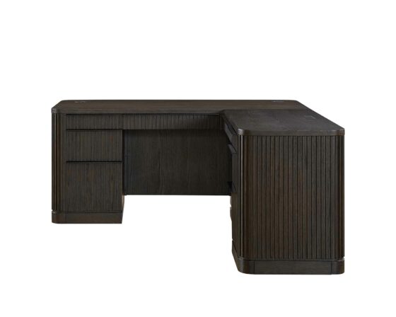 Tulane Office Double Pedestal L-Shape Desk