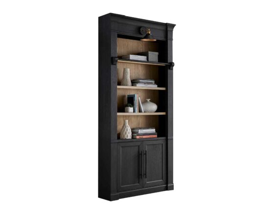 Willow Lane Black Bookcase